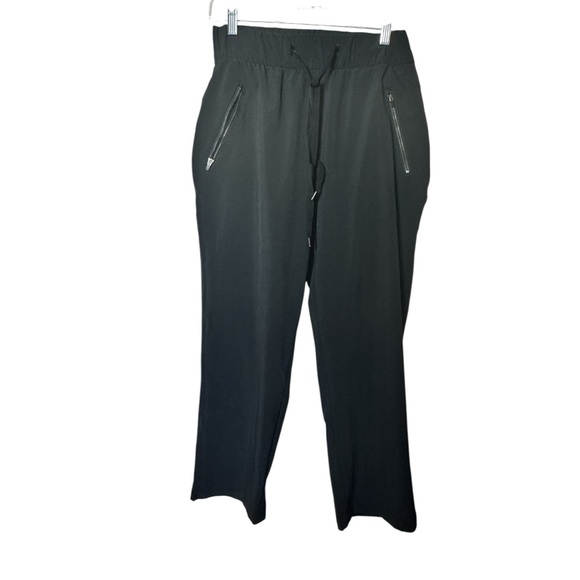 Eddie Bauer Women's Black Zipper Pockets  Classic Black Pants Sz XS - Picture 1 of 7